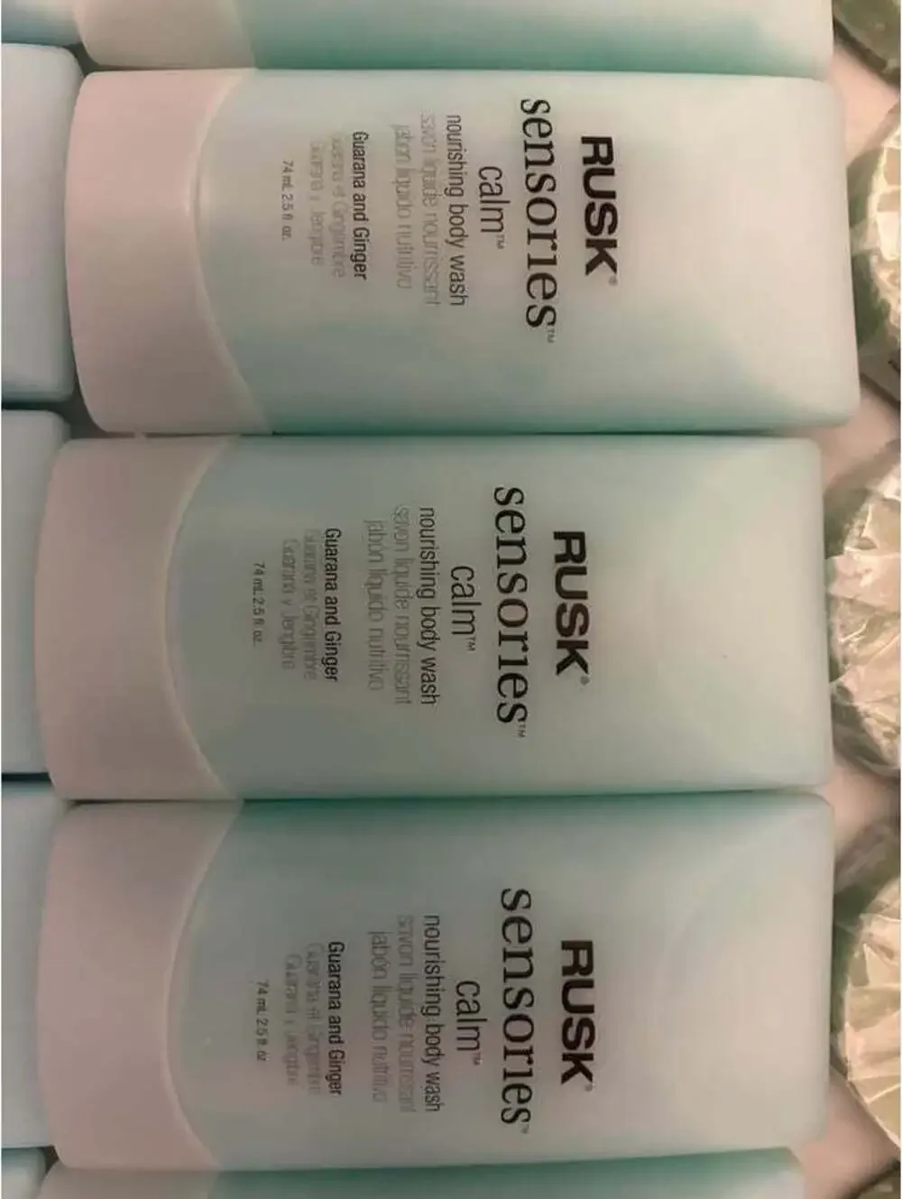 Rusk Sensories Calm Body Wash, Lotion, and Soap Bundle